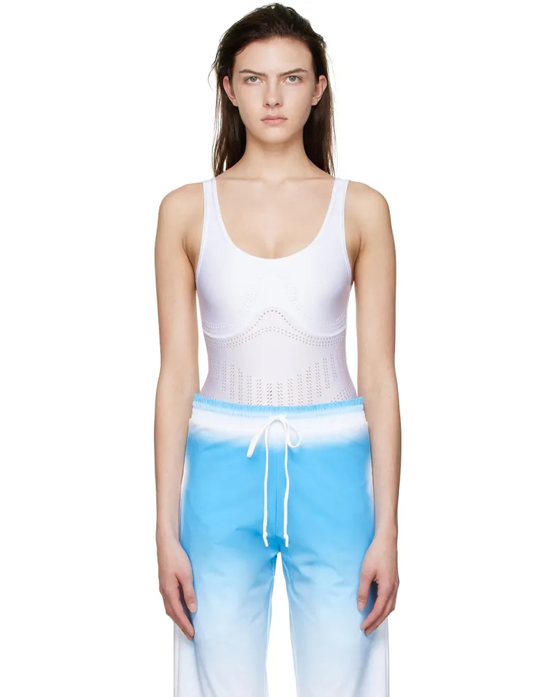 FAL-ASH SSENSE Exclusive White Polyester Bodysuit White