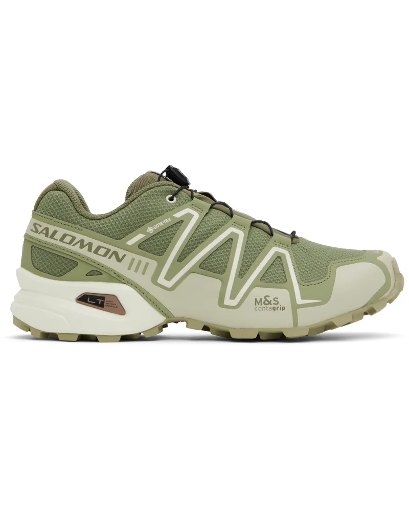 Salomon Khaki Speedcross 3 GORE-TEX Sneakers Deep