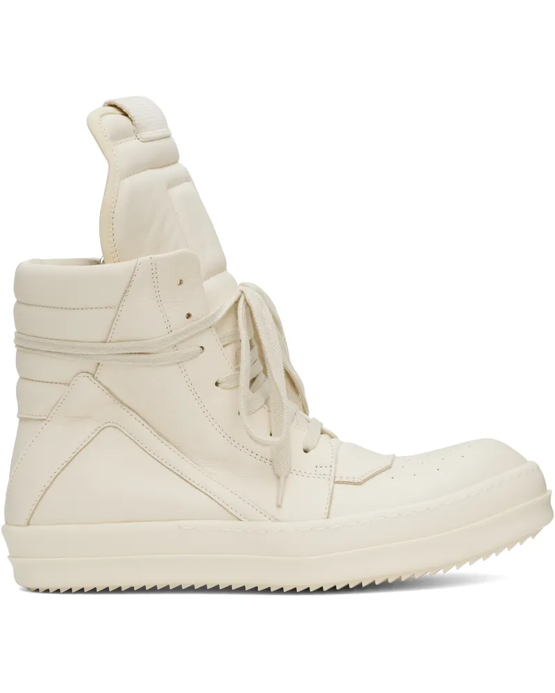 Rick Owens Off-White Hollywood Geobasket Sneakers 1111