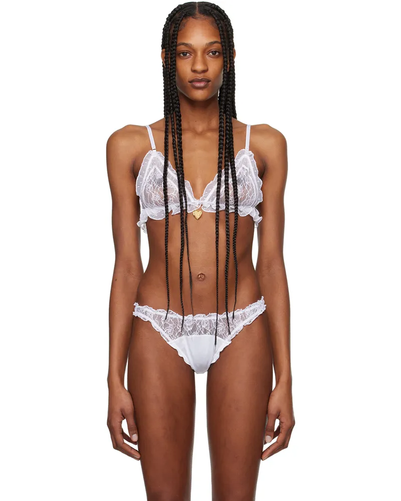 Le Petit Trou White Mariage Bra White