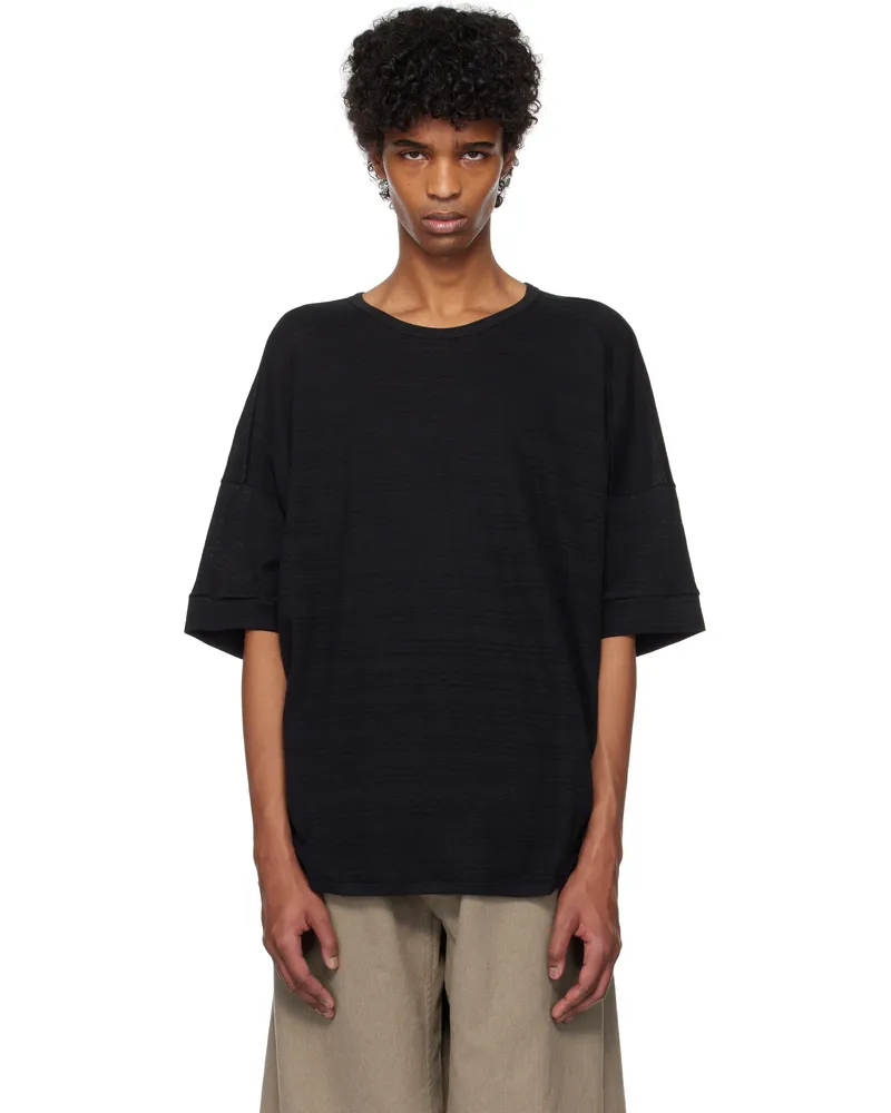 Jan-Jan Van Essche Black #86 T-shirt Black