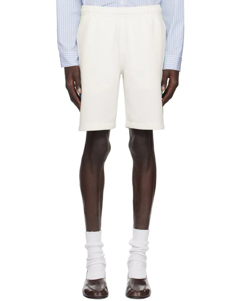 Lacoste White Drawstring Shorts Ibd