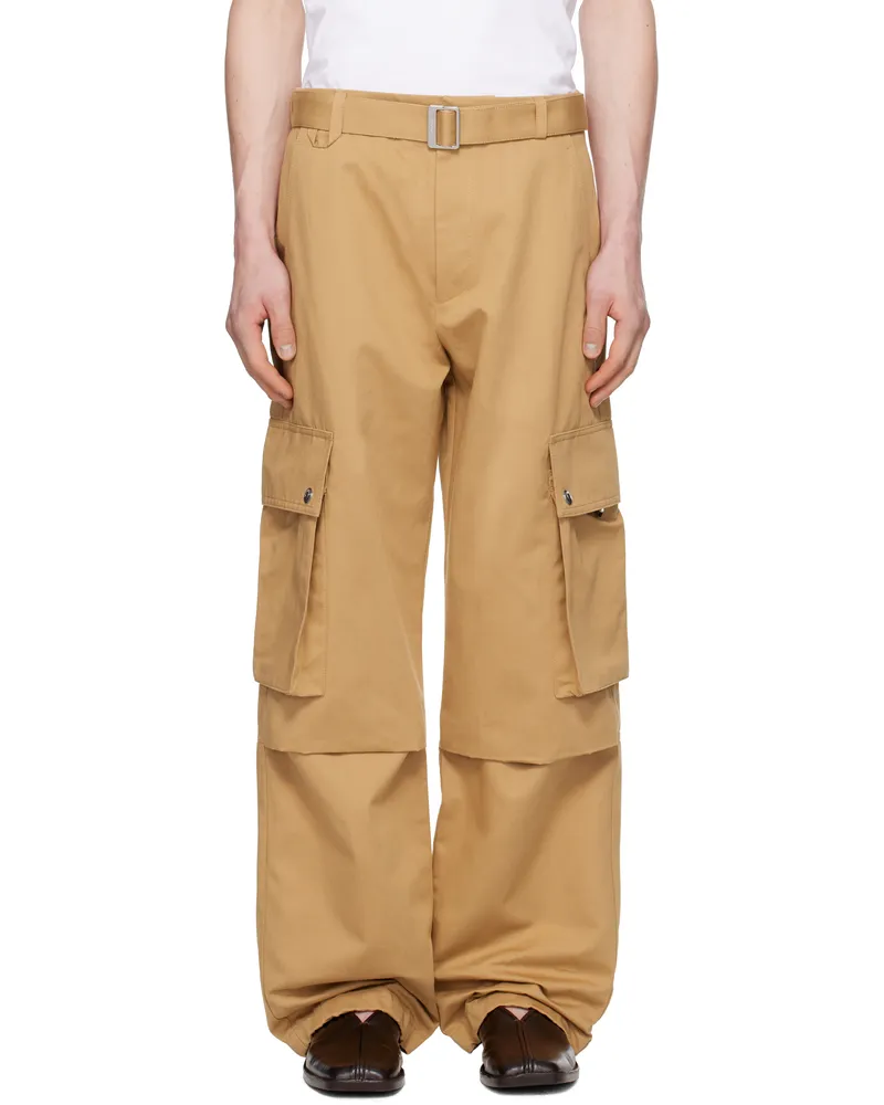 Jacquemus Tan La Croisière 'The Cargo' Pants 830