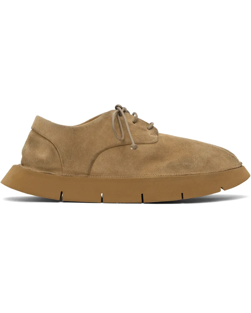 Marsèll Tan Intagliata Derbys Hazelnut