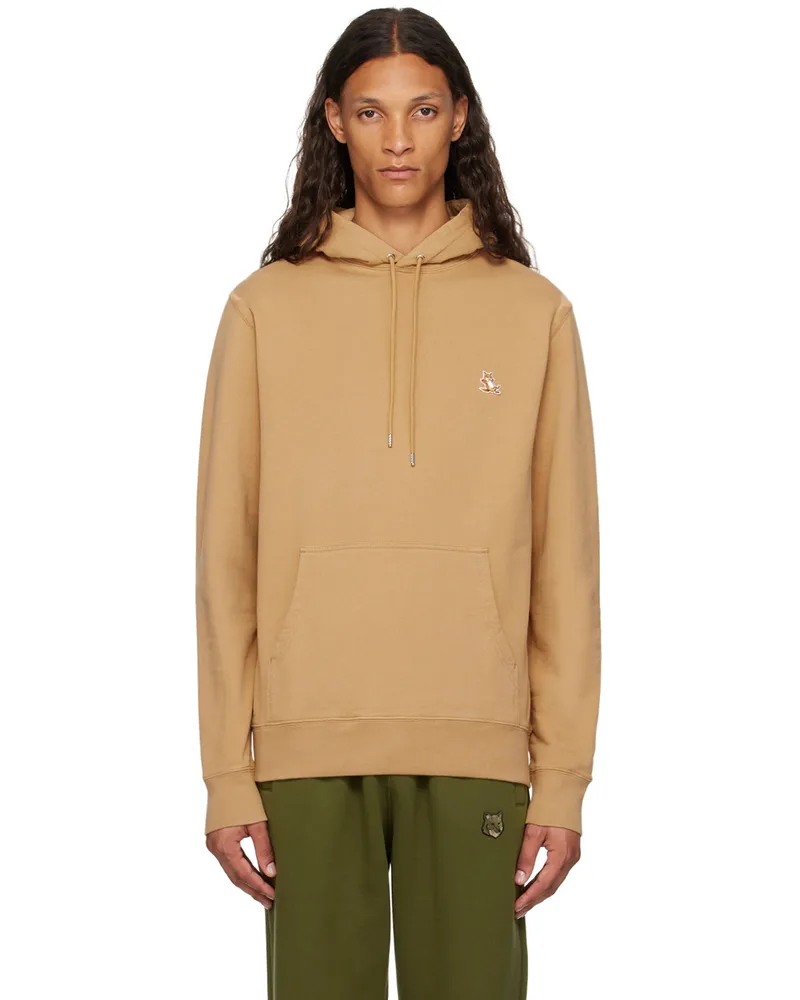 Kitsuné Tan Chillax Hoodie P242
