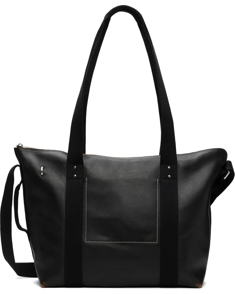 Rick Owens Black Concordians Trolley Tote 0909