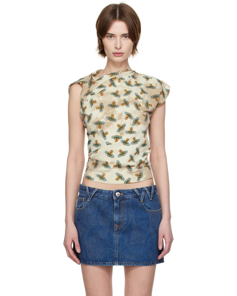 Vivienne Westwood Beige Hebo T-Shirt C302