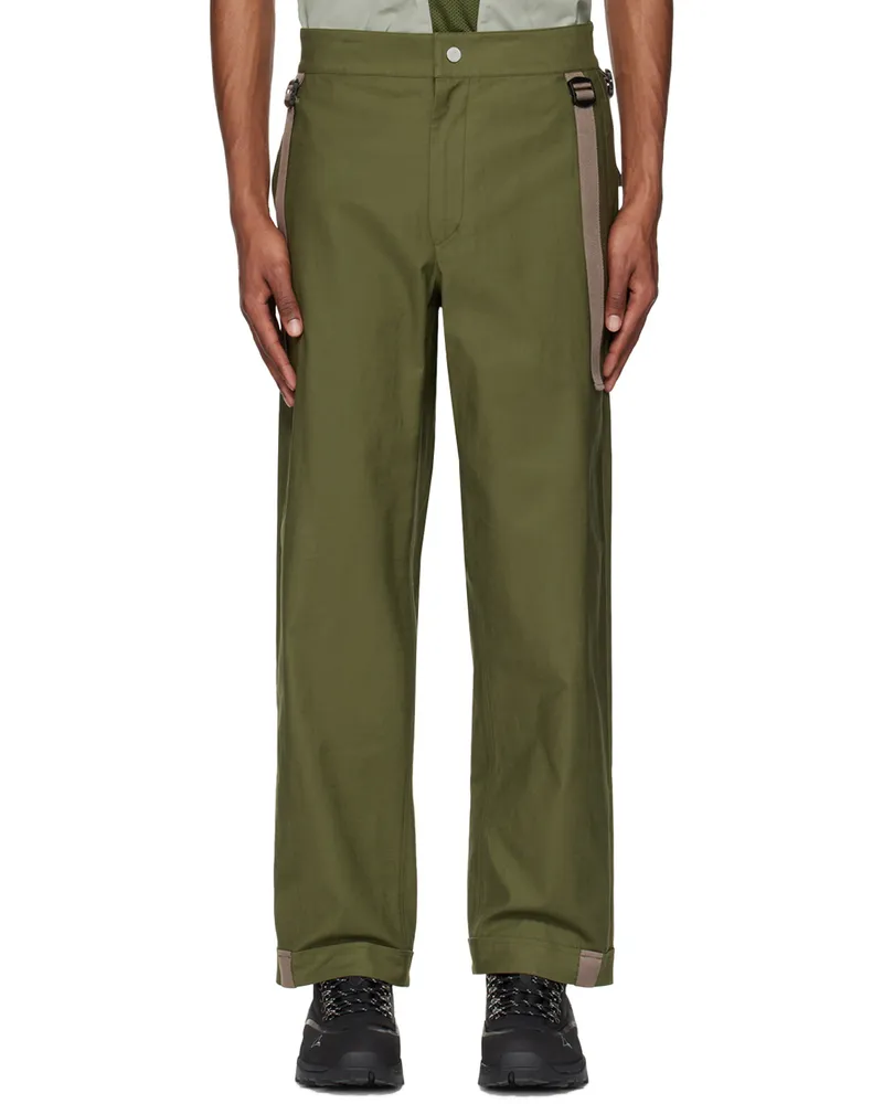 A. A. Spectrum Khaki Blinders Trousers Caserne