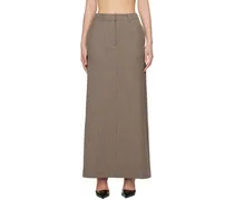 Brown Minter Maxi Skirt
