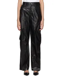 Isabel Marant Black Divina Cargo Pants 01bk