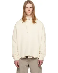 Christophe Lemaire Off-White Minimal Hoodie Bgmastic