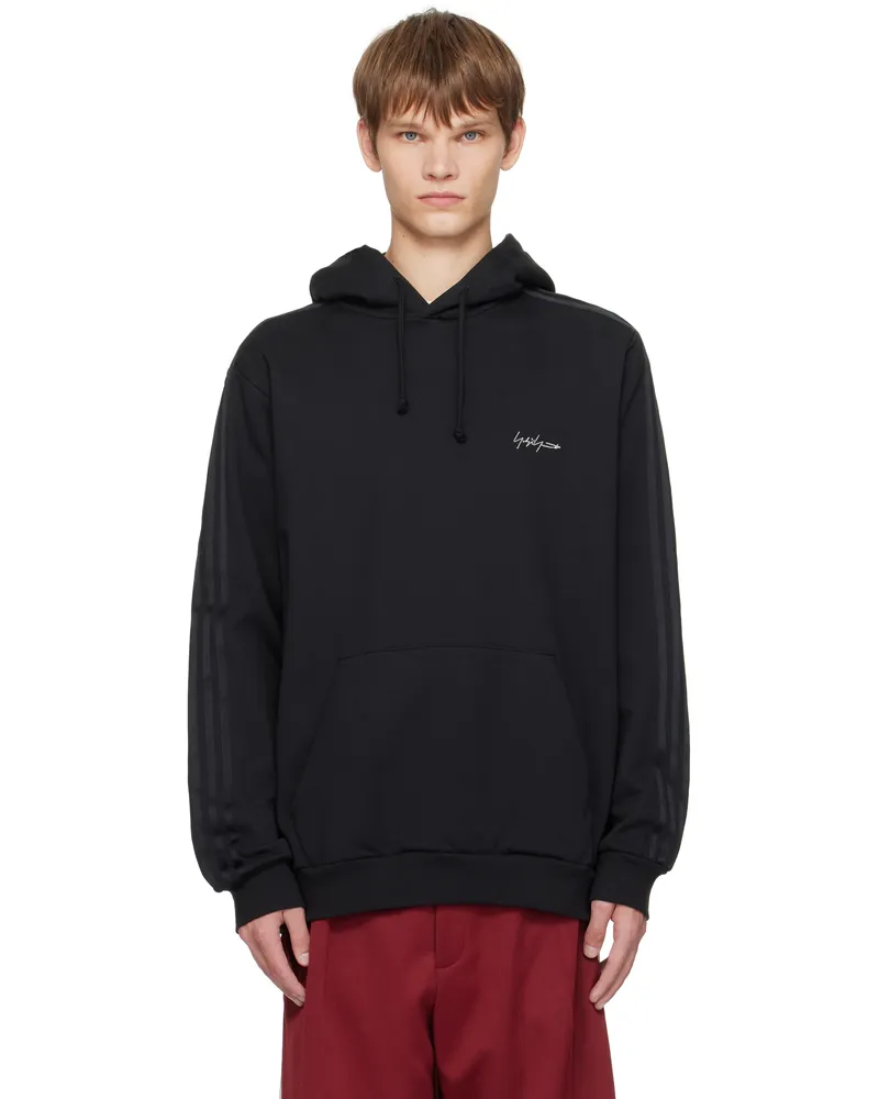 Yohji Yamamoto Black Y-3 KURO Hoodie Black