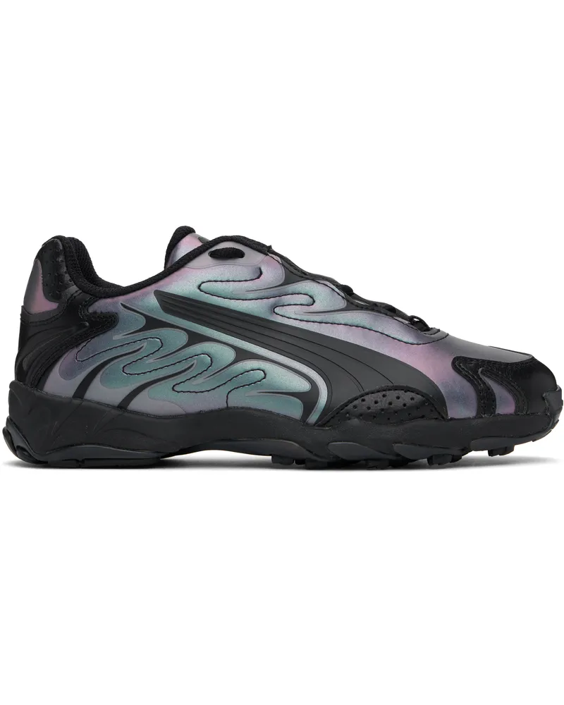 Puma Black Inhale Color Shifting Sneakers Puma