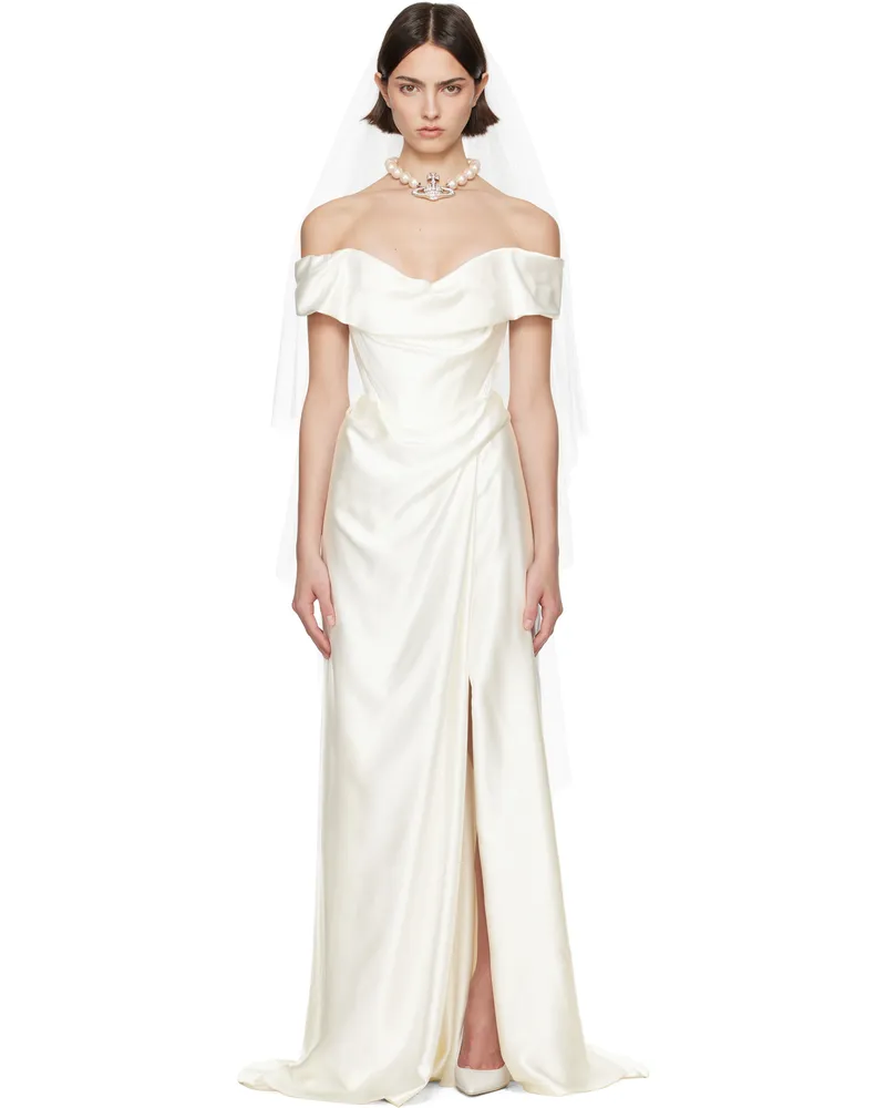Vivienne Westwood SSENSE Bridal Capsule Mabel Maxi Dress A401