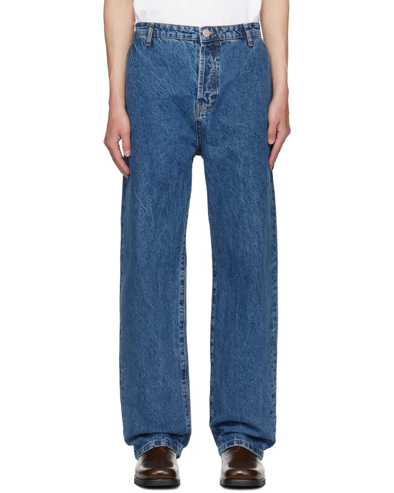 Róhe Blue Tapered Leg Jeans 461
