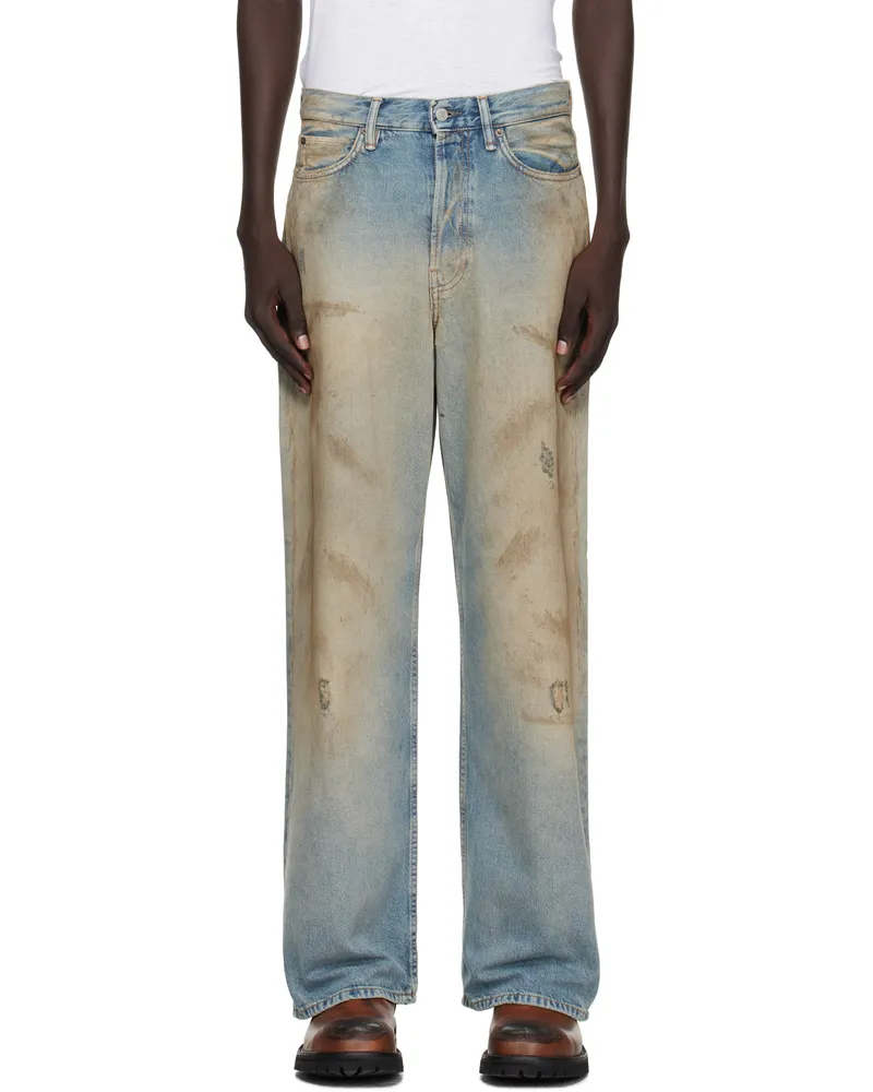 Acne Studios Blue Loose Fit 1981 Jeans 863
