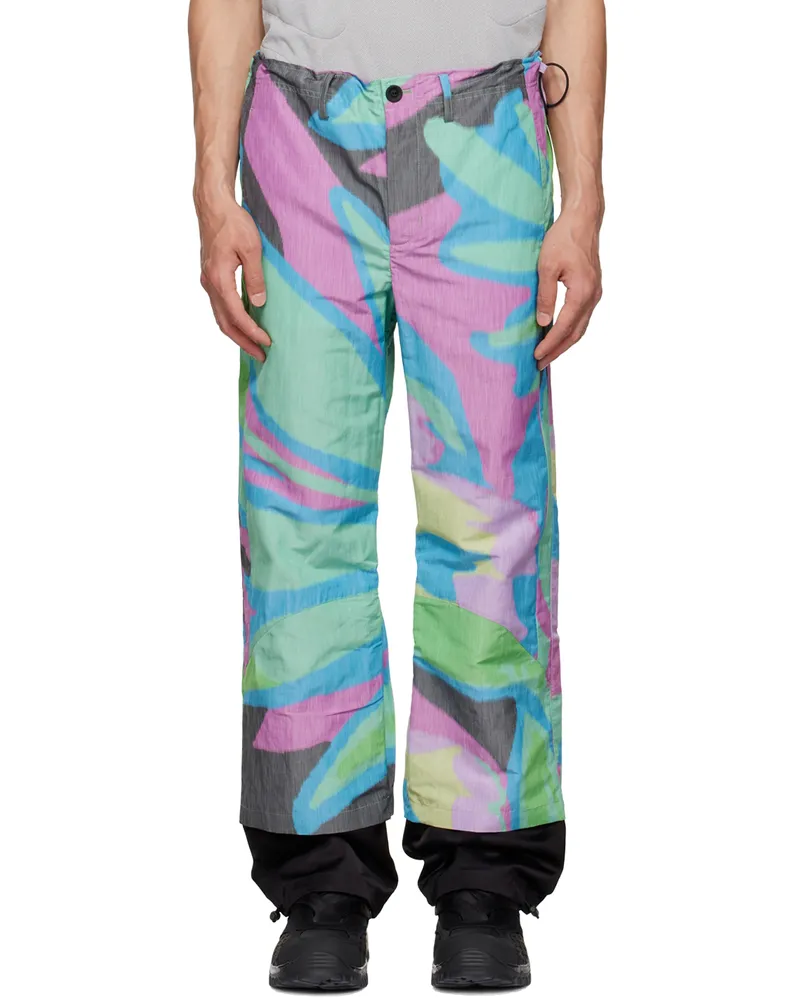 KIKO KOSTADINOV Green Elio Gaiter Trousers Botanico