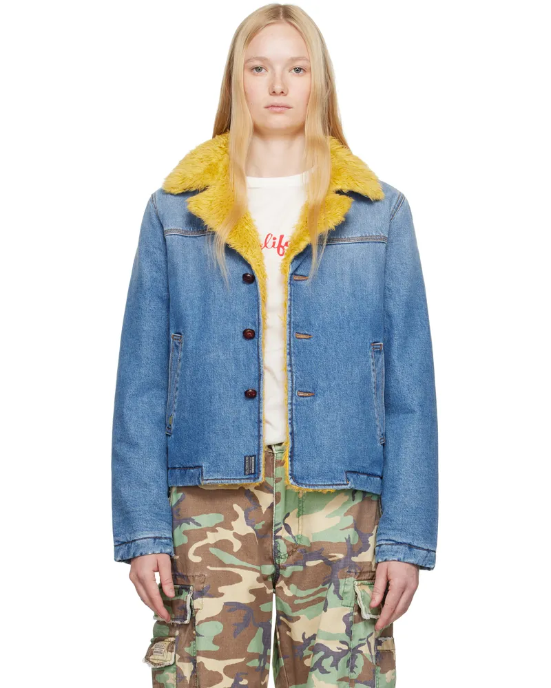 ERL Blue Venice Denim Jacket 1