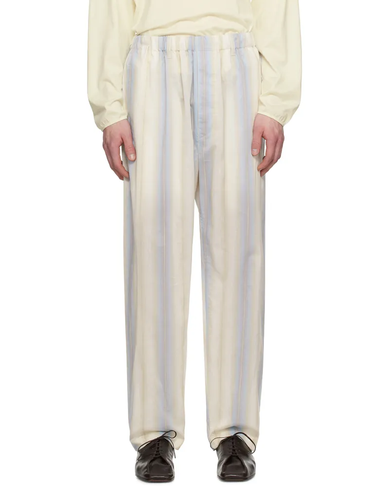 Christophe Lemaire Beige Relaxed Trousers Mu070