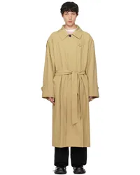 RECTO Beige Jack Trench Coat Beige