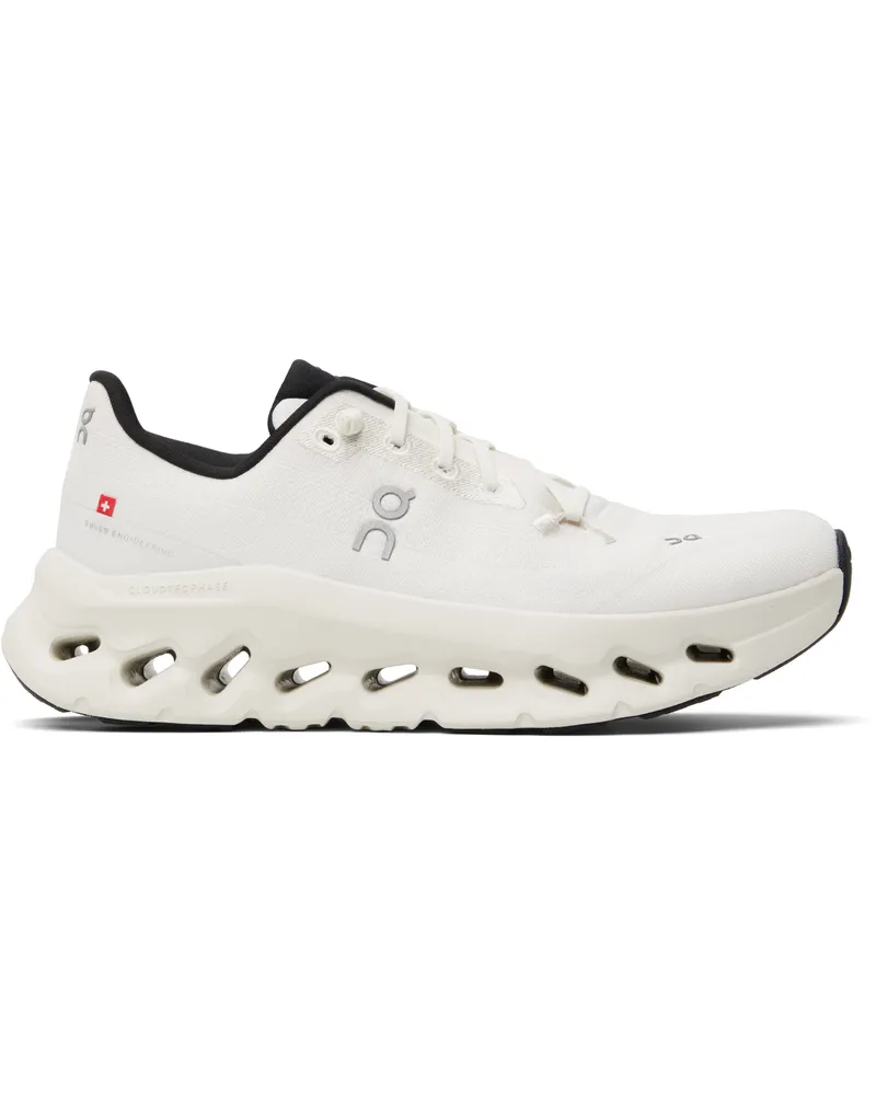 ON White Cloudtilt Sneakers Pearl