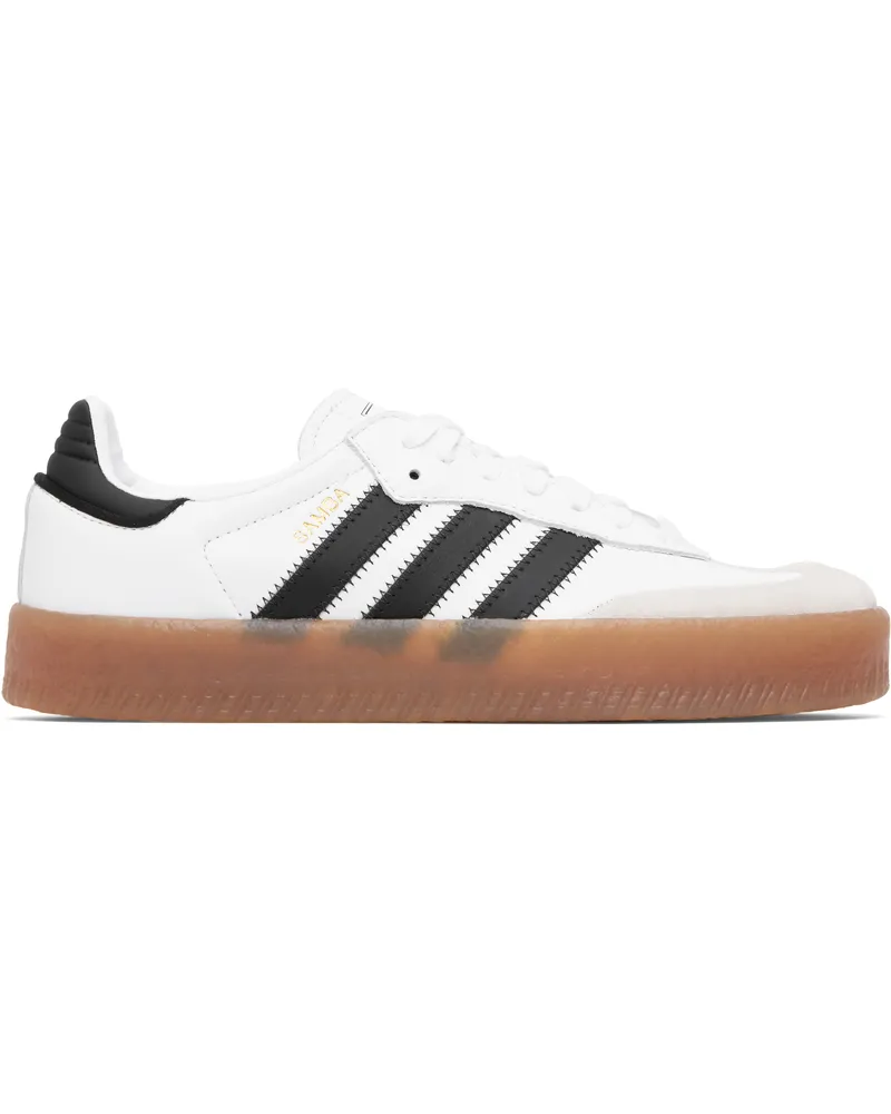 adidas White Sambae Sneakers White
