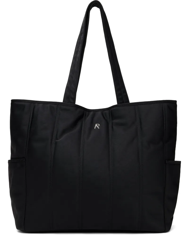 REPRESENT Black Quilted Tote Jet
