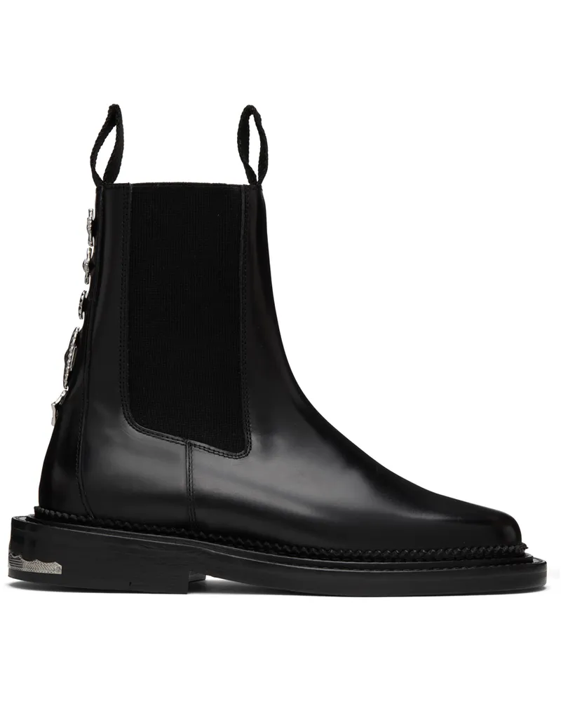 Toga SSENSE Exclusive Black Hardware Boots Aj1295