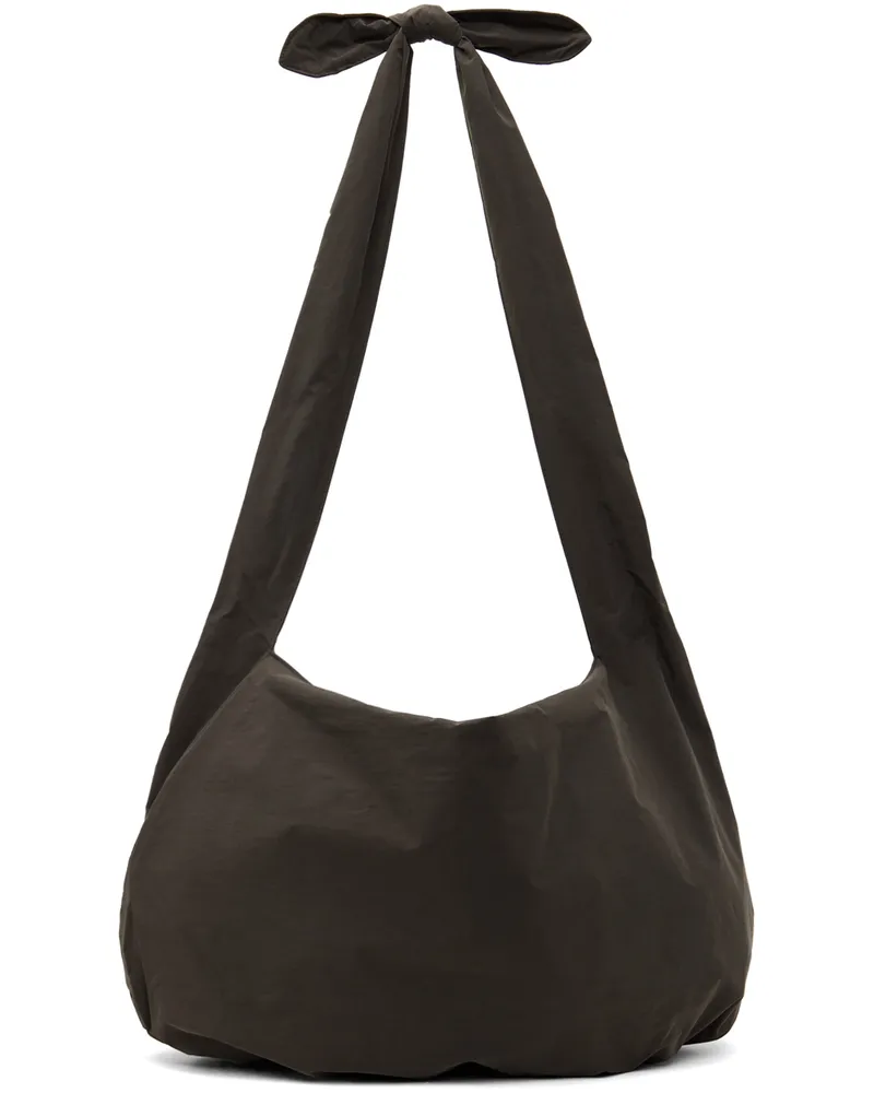 AMOMENTO SSENSE Exclusive Brown Large Shoulder Bag Brown
