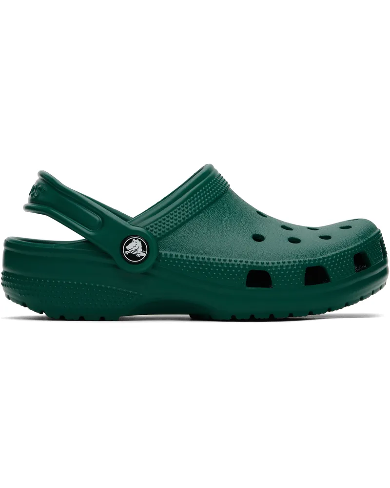 Crocs Green Classic Clogs Emerald