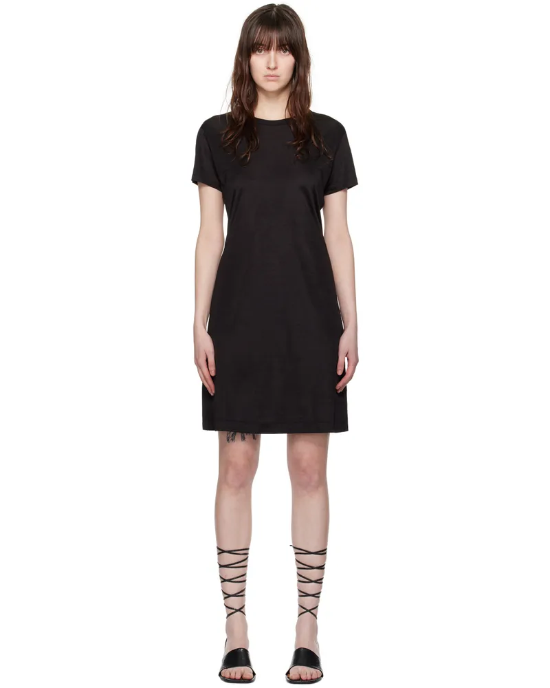 Filippa K Black Shiny Minidress 1433
