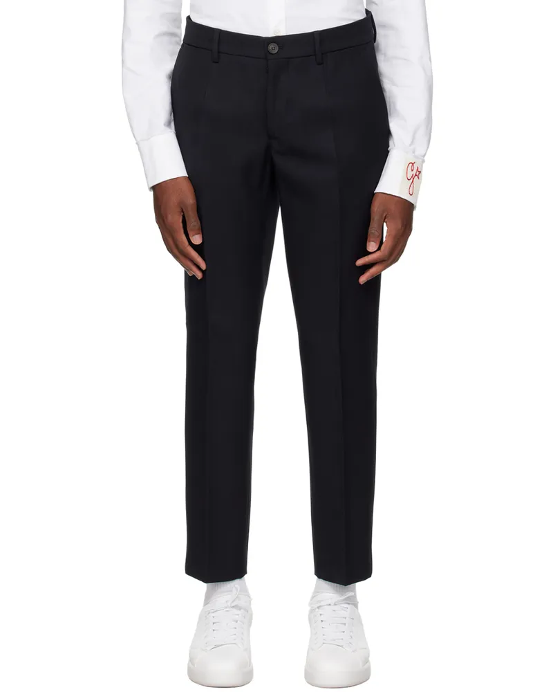 Golden Goose Navy Tapered Trousers 50486