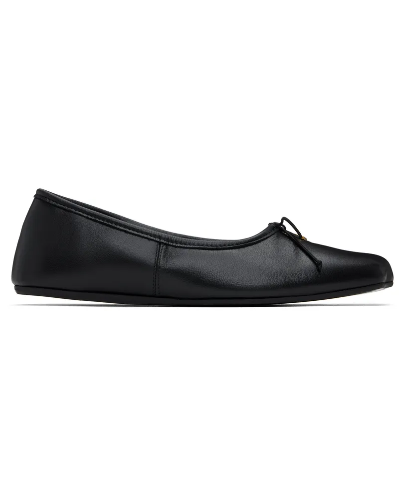 Vivienne Westwood Black Brigitte Ballerina Flats N401