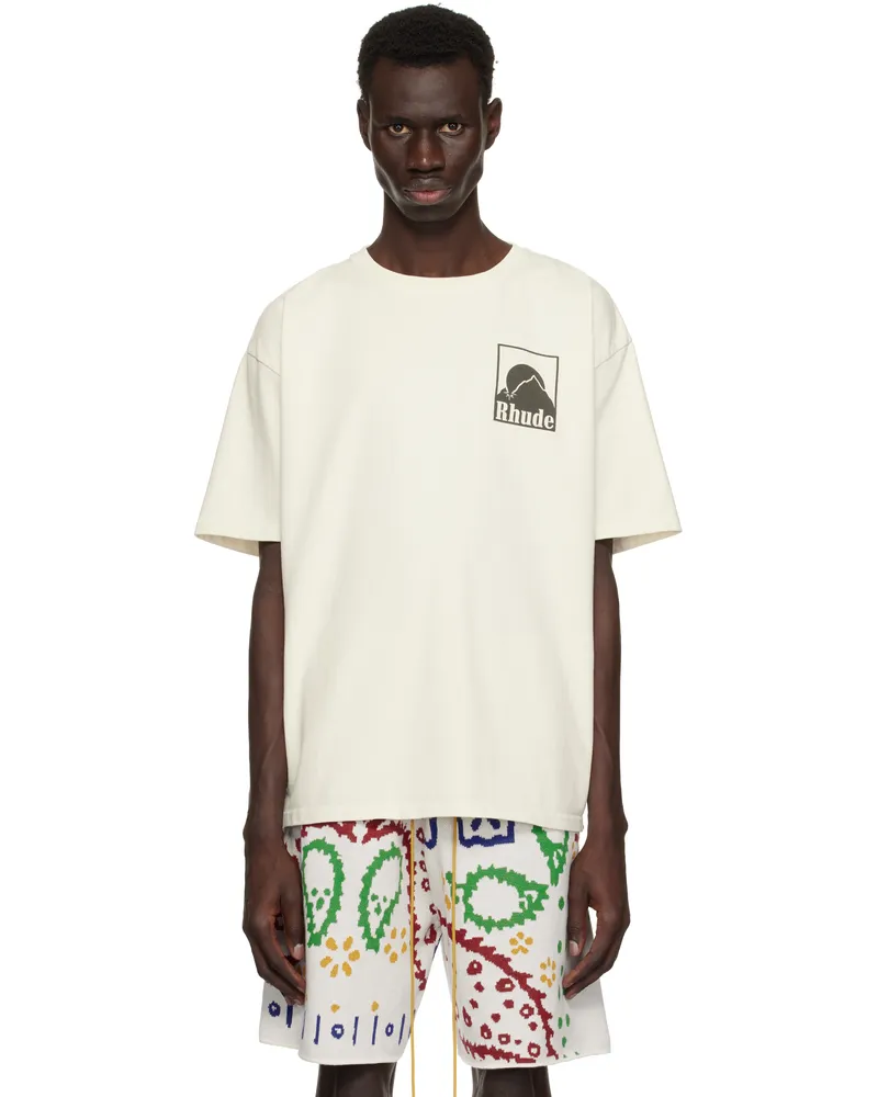 RHUDE Off-White Moonlight Badge T-shirt Vtg