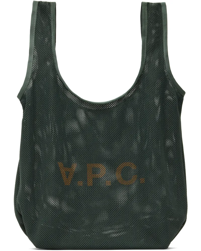 A.P.C. Gray Rebound Shopping Tote Lad