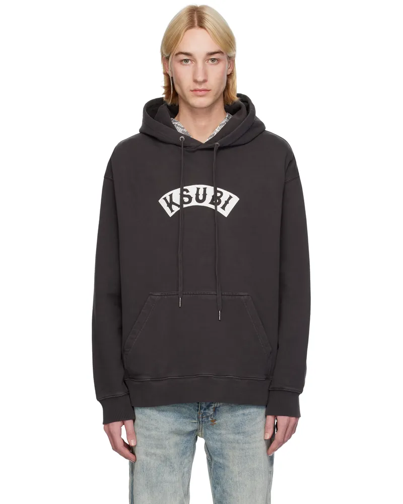 ksubi Black Faded Baddies Biggie Hoodie Black