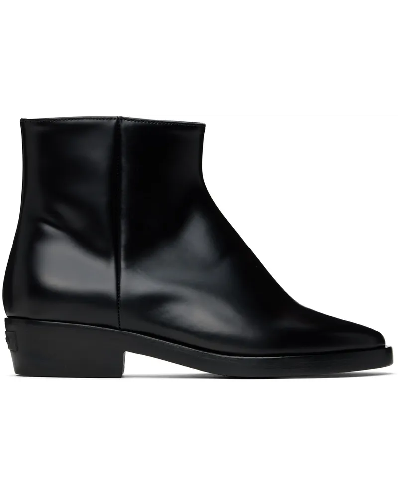 Fear of God Black Western Low Boots Black