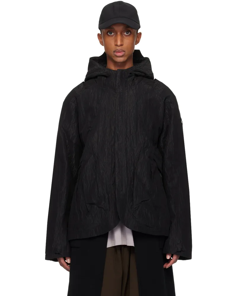 A. A. Spectrum Black Costex Shell Jacket Black