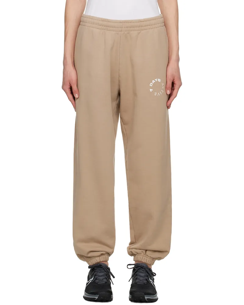 7 DAYS Active Beige Monday 2.0 Pants 513