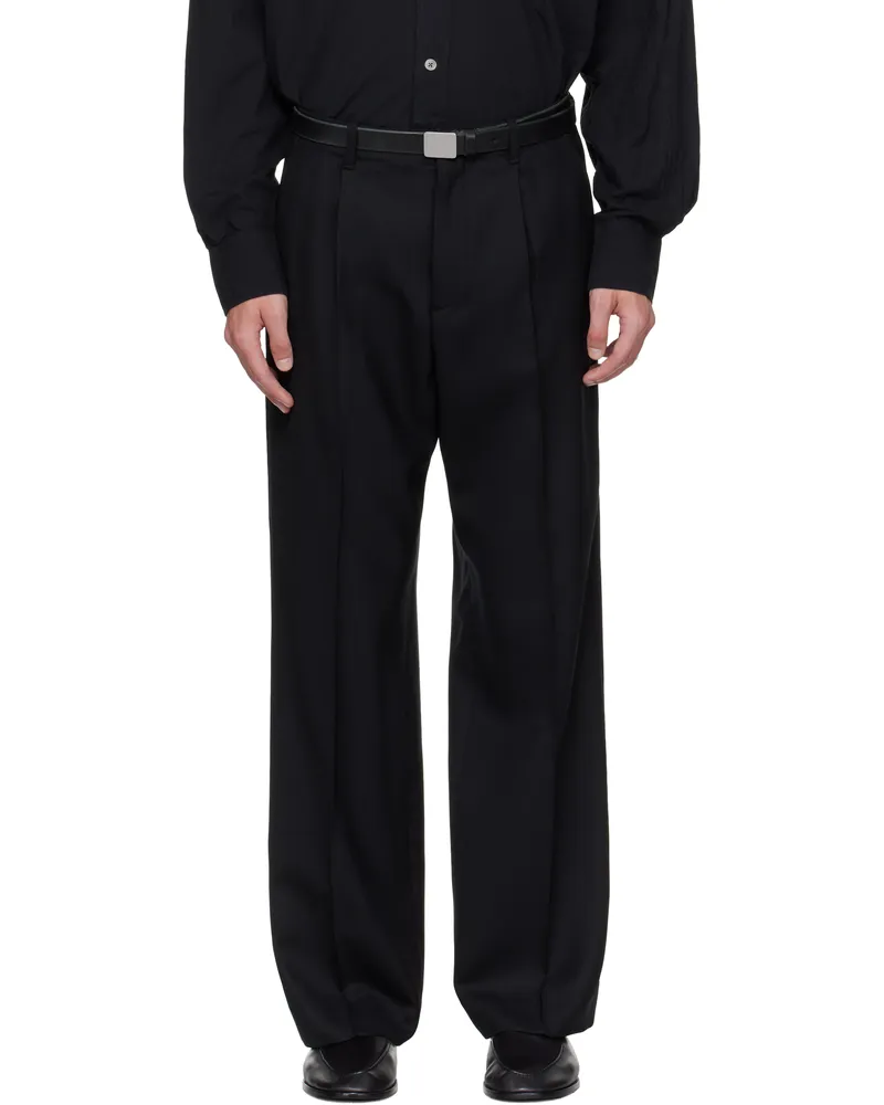 Our Legacy Black Borrowed Chino Trousers Black