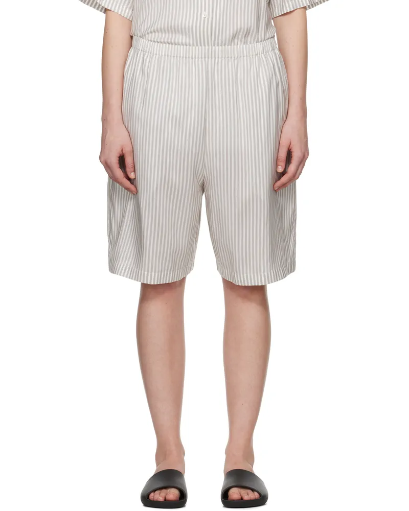 The Row White Zinnia Shorts Wwg