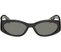 Black 'Les Lunettes Ovalo' Sunglasses