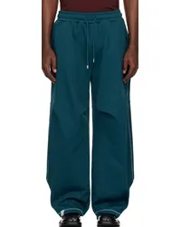 Adererror Blue Nolc Sweatpants Turquoise