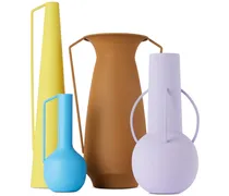 Multicolor Roman Morning Vase Set