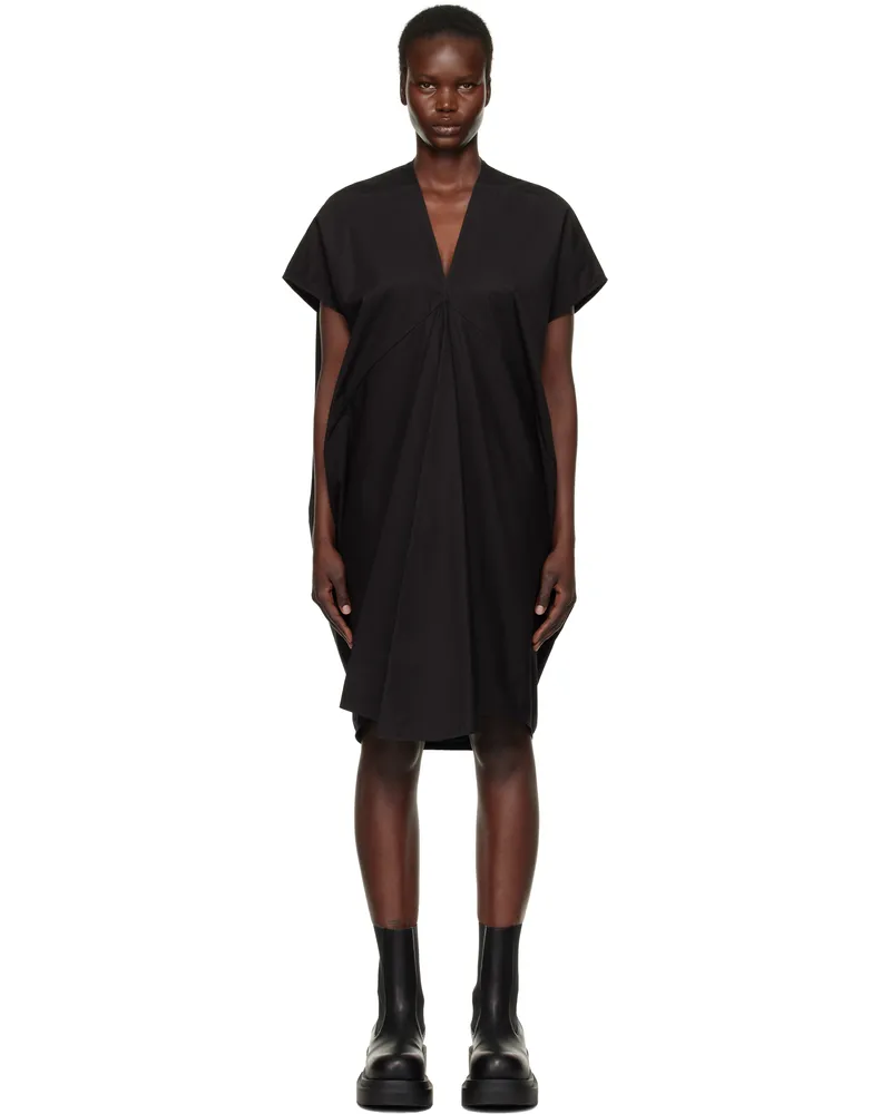 Rick Owens Black Hollywood Tommykite V Minidress 09