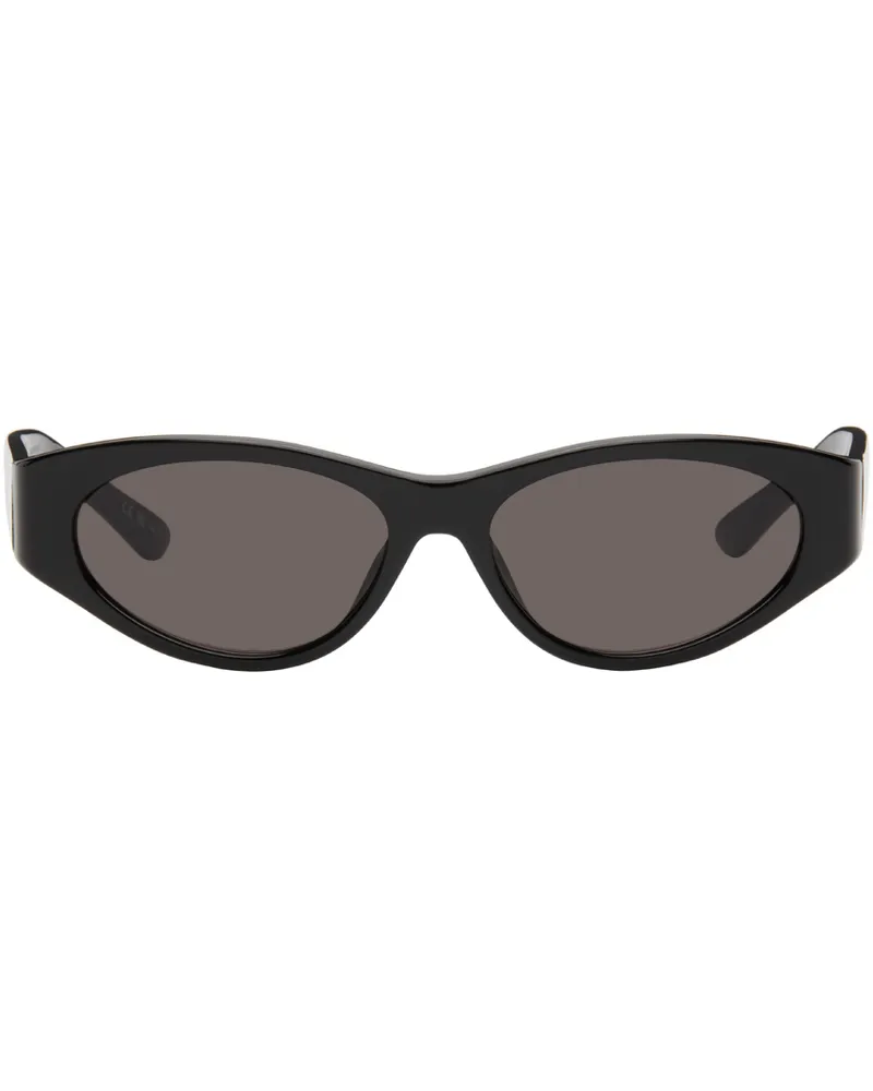Balenciaga Black Tuesday Oval Sunglasses 001
