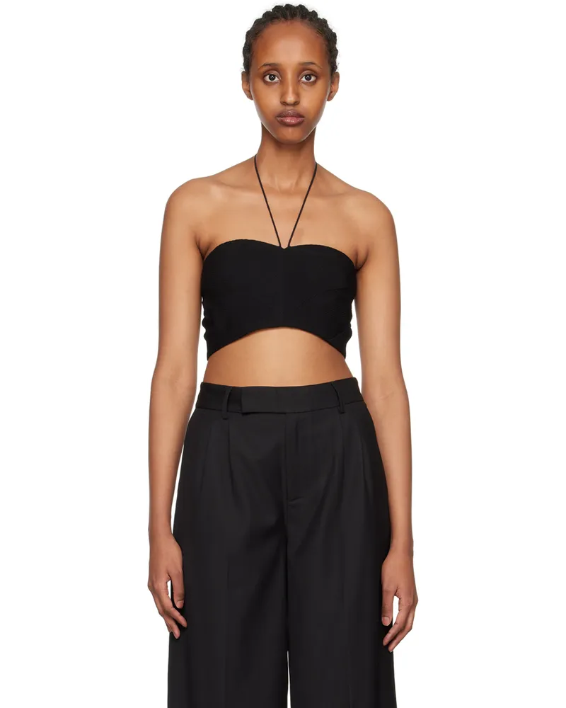 STAUD Black Kyra Tank Top Black