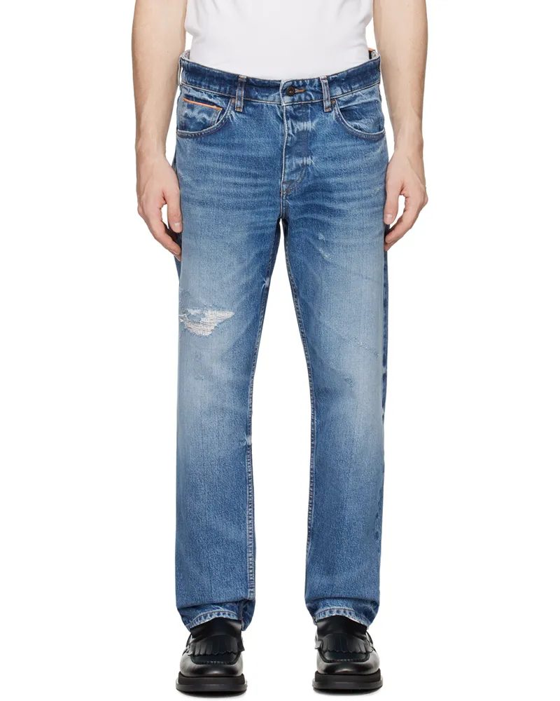 HUGO BOSS Blue Troy Jeans 436-bright