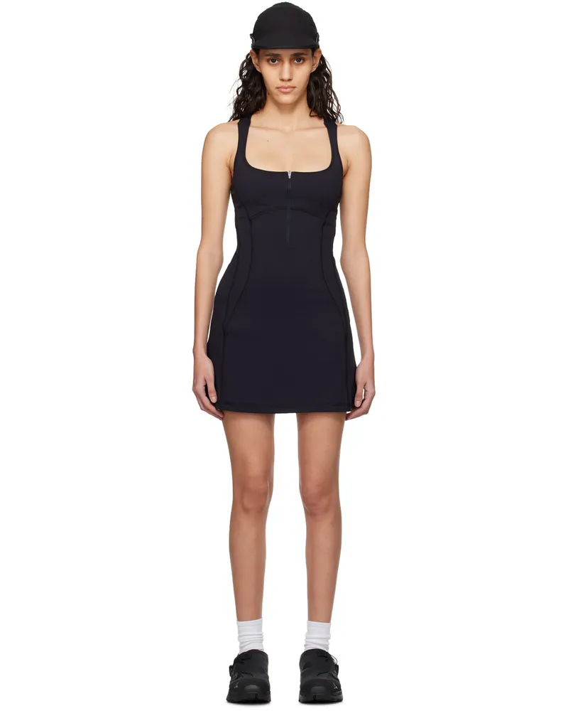 Hyein Seo SSENSE Exclusive Black Minidress Black