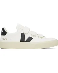 VEJA White Recife ChromeFree Leather Sneakers White_black